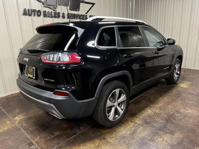 used 2021 Jeep Cherokee car, priced at $22,500