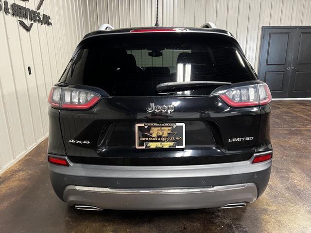 used 2021 Jeep Cherokee car, priced at $22,500