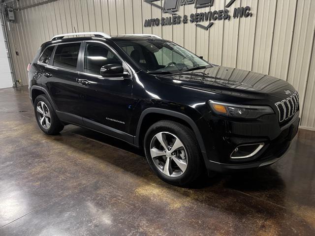 used 2021 Jeep Cherokee car, priced at $22,500