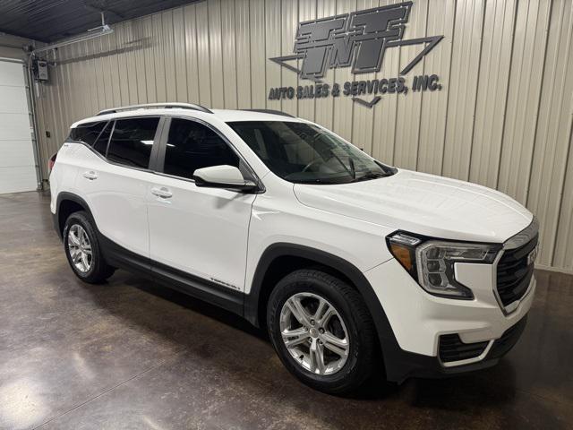 used 2022 GMC Terrain car, priced at $17,400
