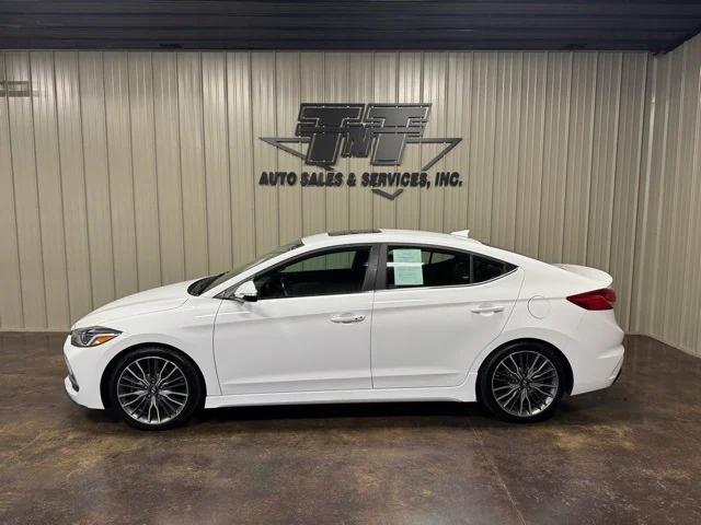 used 2017 Hyundai Elantra car, priced at $13,650