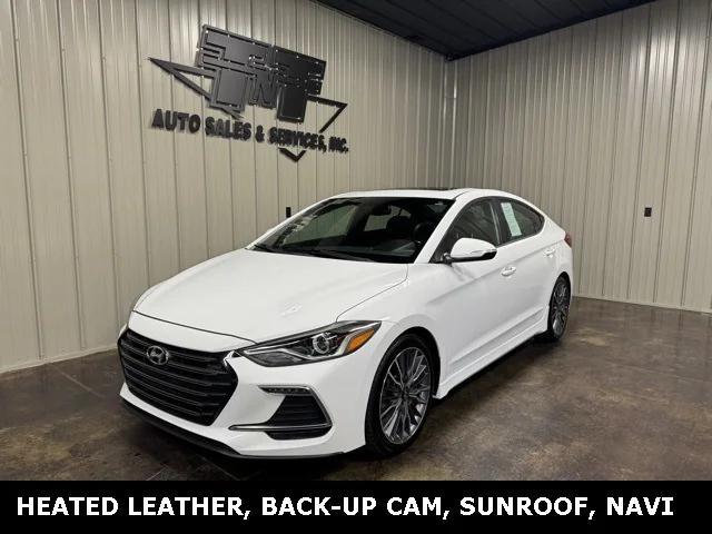 used 2017 Hyundai Elantra car, priced at $13,650