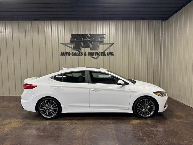 used 2017 Hyundai Elantra car, priced at $13,650