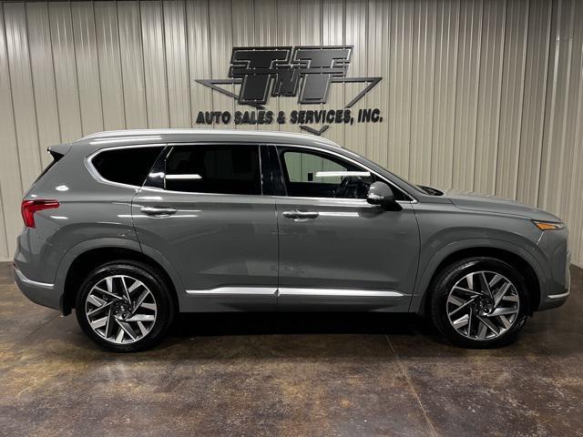 used 2022 Hyundai Santa Fe car, priced at $24,587