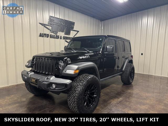 used 2021 Jeep Wrangler car, priced at $33,650