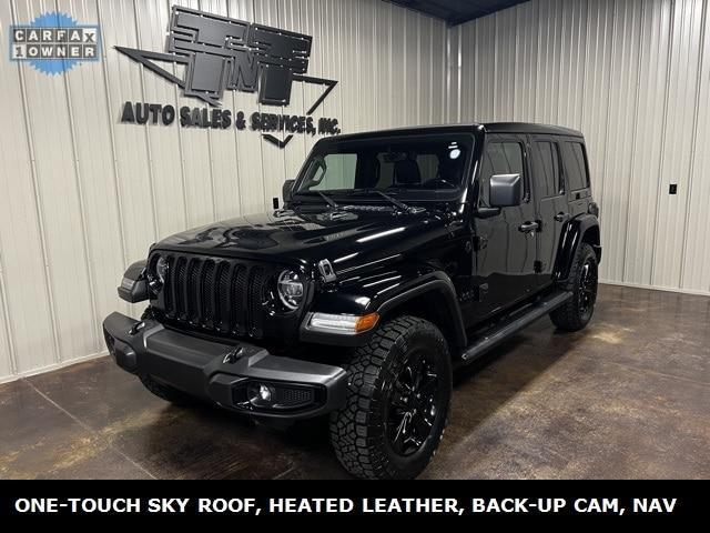 used 2021 Jeep Wrangler Unlimited car, priced at $28,995