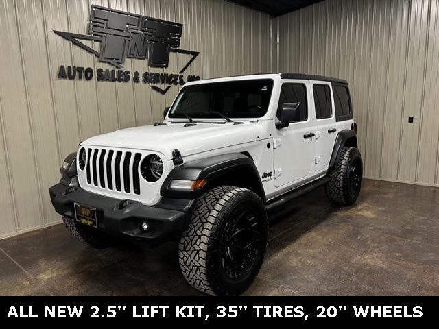 used 2020 Jeep Wrangler Unlimited car, priced at $26,687