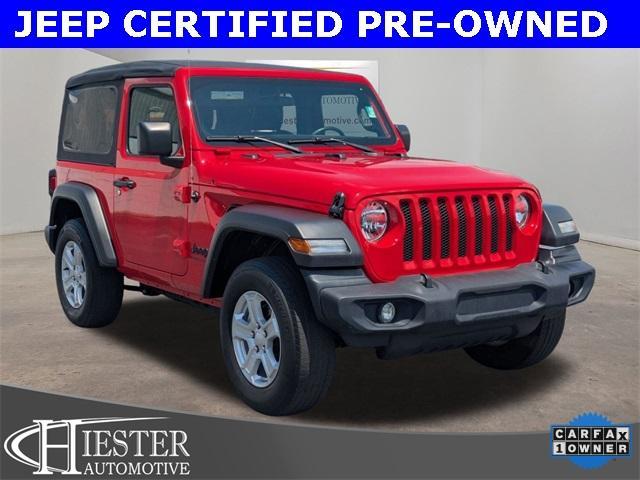 used 2023 Jeep Wrangler car, priced at $28,873