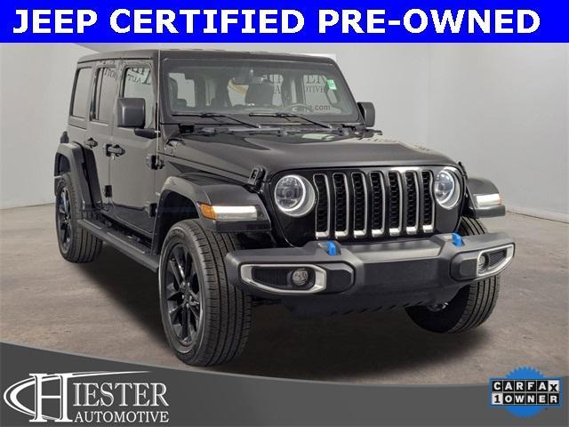 used 2023 Jeep Wrangler 4xe car, priced at $31,061