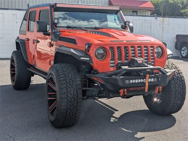 used 2018 Jeep Wrangler Unlimited car, priced at $34,296