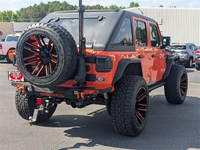 used 2018 Jeep Wrangler Unlimited car, priced at $34,296