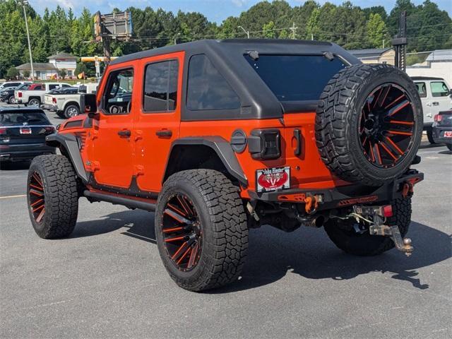 used 2018 Jeep Wrangler Unlimited car, priced at $34,296