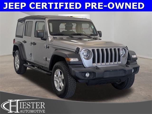 used 2020 Jeep Wrangler Unlimited car, priced at $23,440
