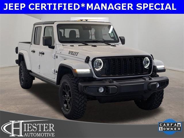 used 2024 Jeep Gladiator car, priced at $37,144