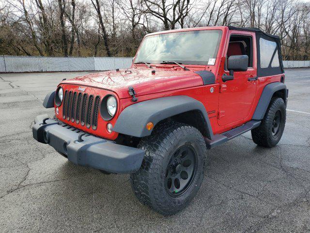 used 2014 Jeep Wrangler car, priced at $14,393