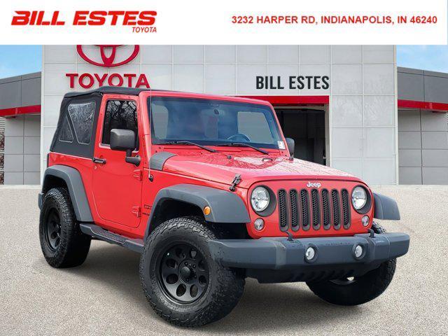 used 2014 Jeep Wrangler car, priced at $14,893