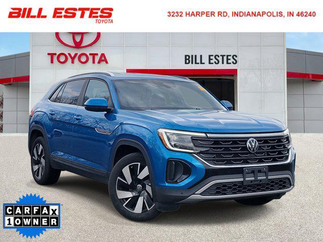 used 2024 Volkswagen Atlas Cross Sport car, priced at $32,033