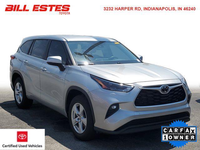 used 2023 Toyota Highlander car, priced at $34,700