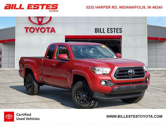 used 2021 Toyota Tacoma car, priced at $34,313