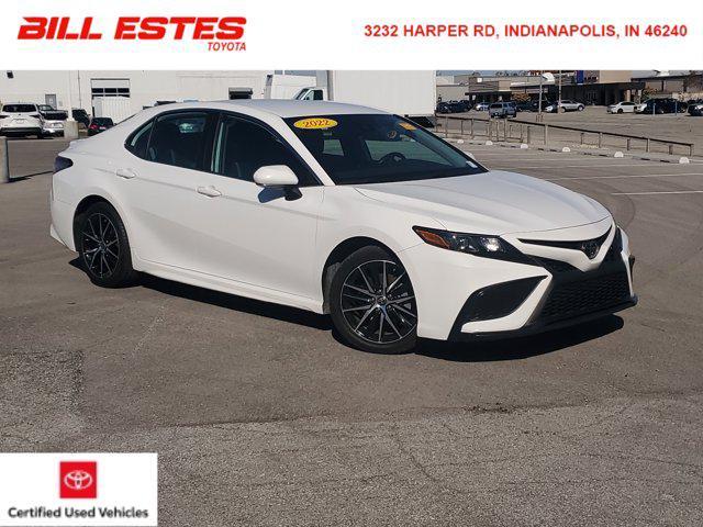 used 2022 Toyota Camry car, priced at $20,876