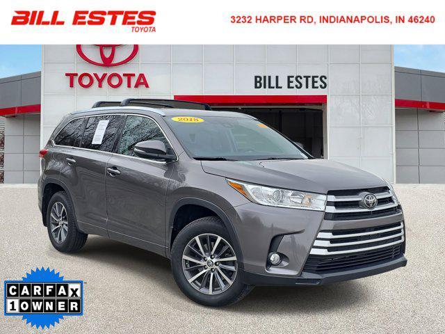 used 2018 Toyota Highlander car, priced at $22,493