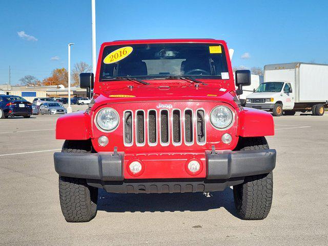 used 2016 Jeep Wrangler Unlimited car, priced at $16,304