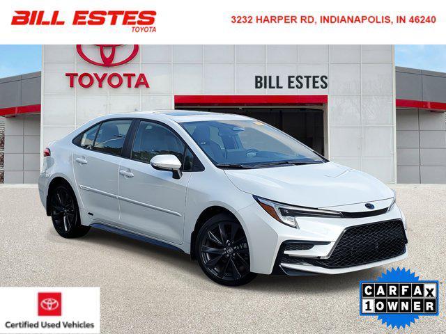 used 2025 Toyota Corolla Hybrid car, priced at $29,341