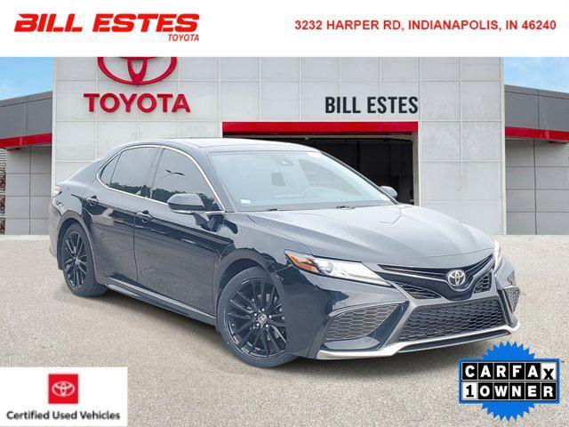 used 2021 Toyota Camry car, priced at $27,877