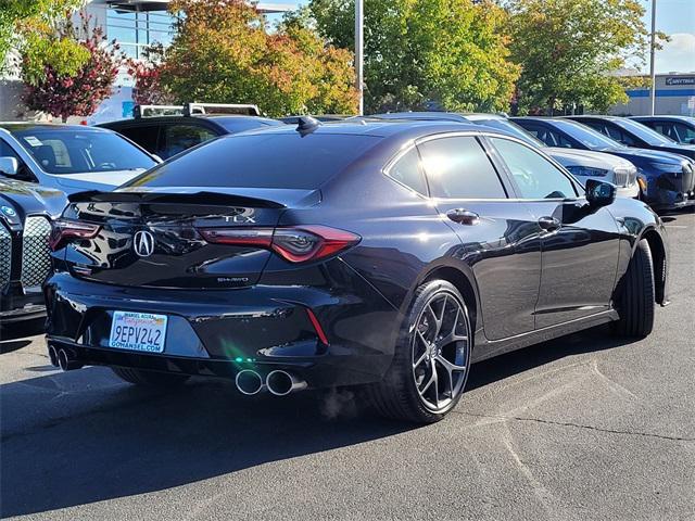 used 2023 Acura TLX car, priced at $47,500