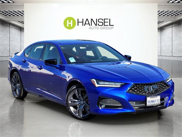 used 2023 Acura TLX car, priced at $43,500