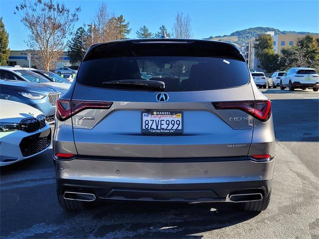 used 2022 Acura MDX car, priced at $43,500