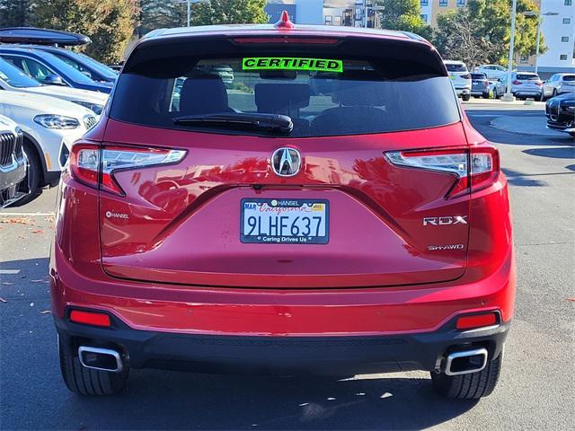 used 2023 Acura RDX car, priced at $41,500