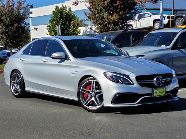 used 2016 Mercedes-Benz AMG C car, priced at $38,000