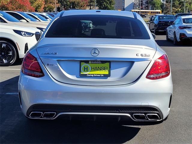 used 2016 Mercedes-Benz AMG C car, priced at $38,000