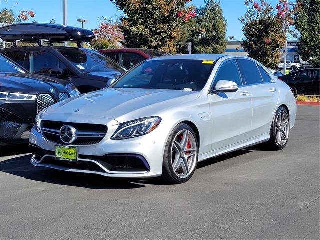 used 2016 Mercedes-Benz AMG C car, priced at $38,000