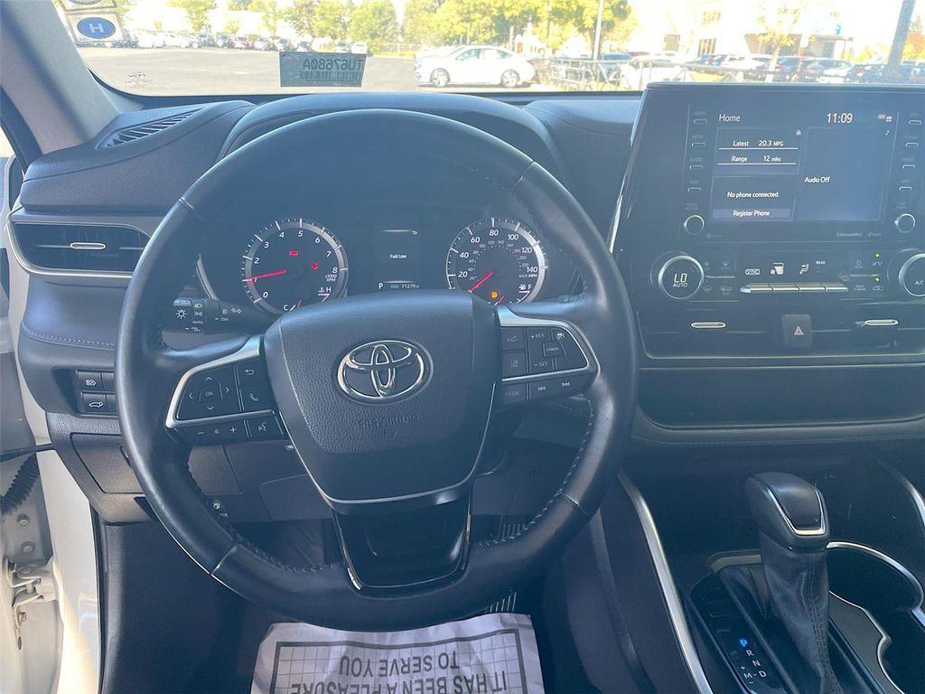 used 2021 Toyota Highlander car, priced at $25,991