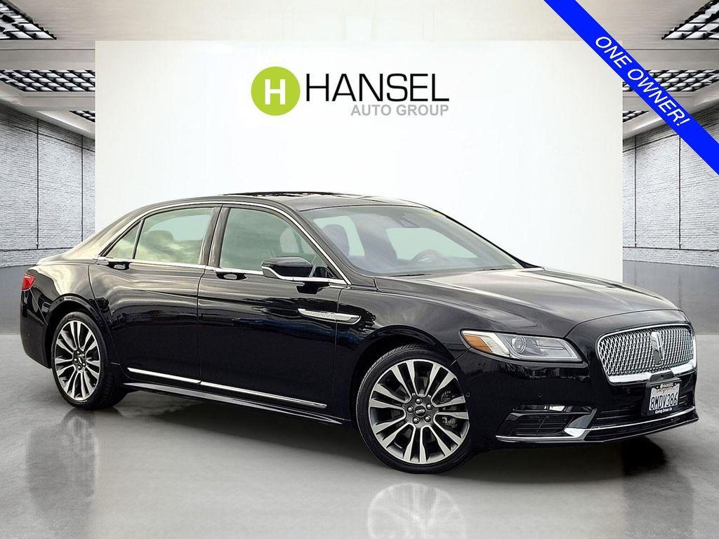 used 2018 Lincoln Continental car, priced at $27,500