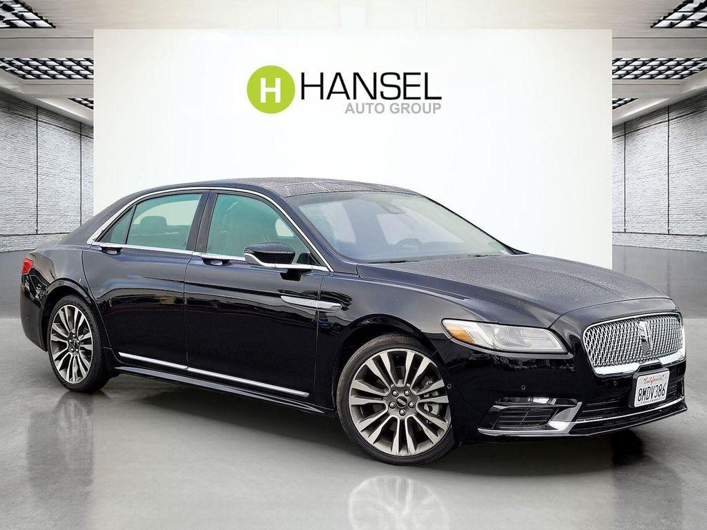 used 2018 Lincoln Continental car, priced at $27,500