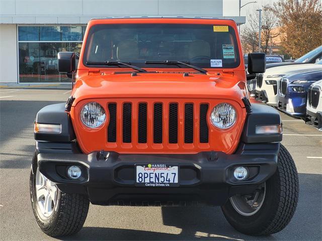 used 2020 Jeep Wrangler car, priced at $29,500