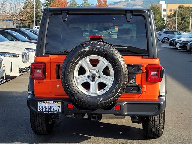 used 2020 Jeep Wrangler car, priced at $29,500