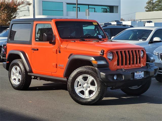 used 2020 Jeep Wrangler car, priced at $29,500