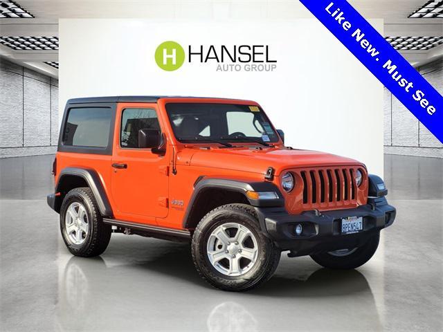 used 2020 Jeep Wrangler car, priced at $29,500