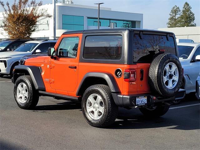 used 2020 Jeep Wrangler car, priced at $29,500