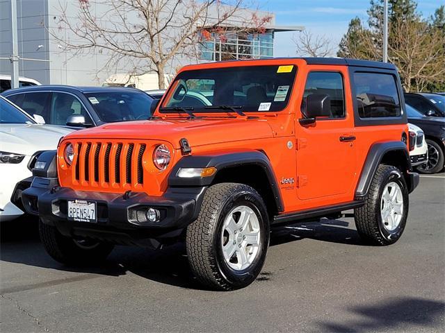 used 2020 Jeep Wrangler car, priced at $29,500