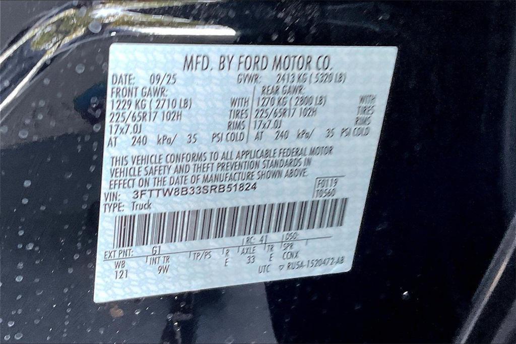 new 2025 Ford Maverick car, priced at $29,262