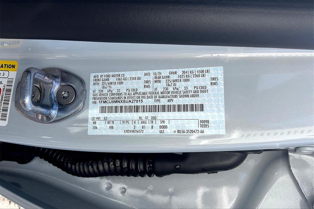 new 2025 Ford Escape car, priced at $25,955