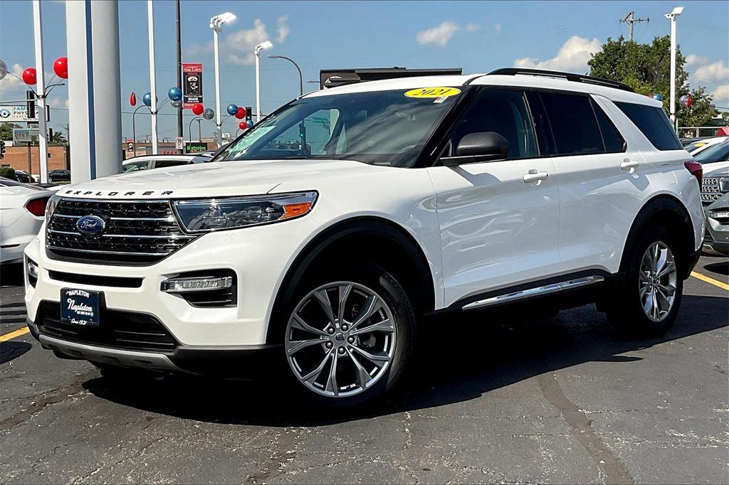 used 2021 Ford Explorer car, priced at $29,985