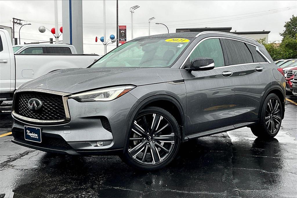 used 2021 INFINITI QX50 car, priced at $23,985