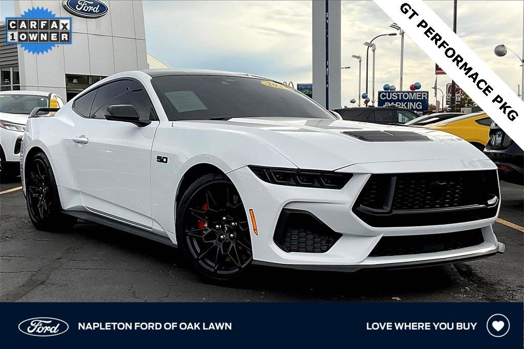 used 2024 Ford Mustang car, priced at $45,455