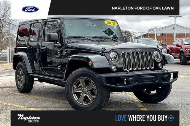 used 2018 Jeep Wrangler JK Unlimited car, priced at $23,465